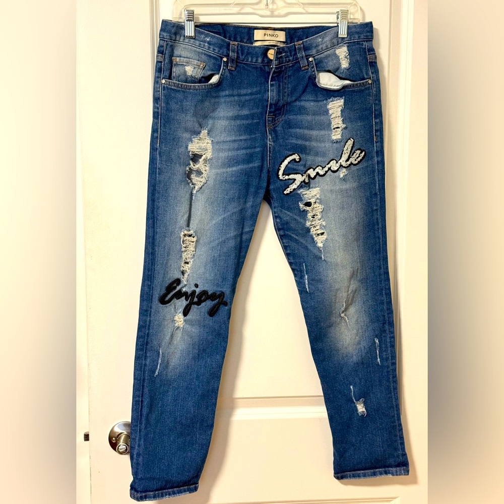 Pinko high waist jeans 28